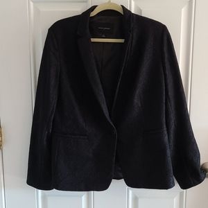 Black Lace Banana Republic Blazer